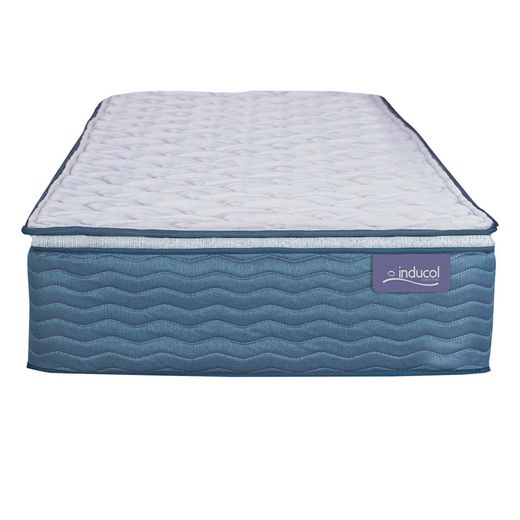 COLCHON INDUCOL BLENDA AZUL 90X190