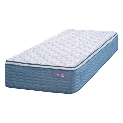 COLCHON INDUCOL BLENDA AZUL 100X190