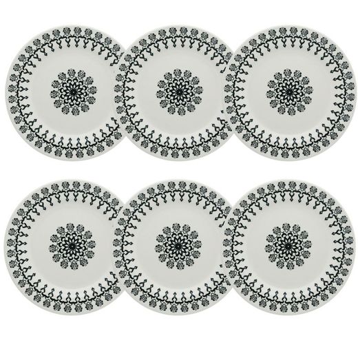 SET DE PLATOS OXFORD FOLK / 112420406