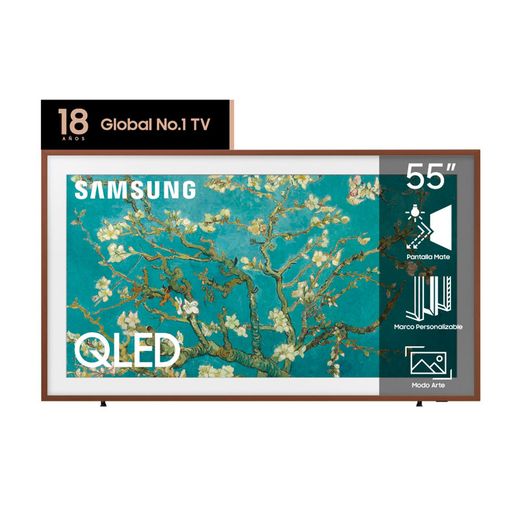 SMART QLED TV SAMSUNG 55 PULGADAS 4K UHD QN55LS03BAGCZBC