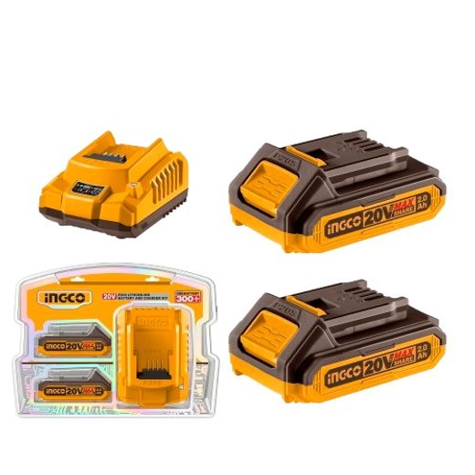 CARGADOR + BATERIA INGCO FBCPK1222-4