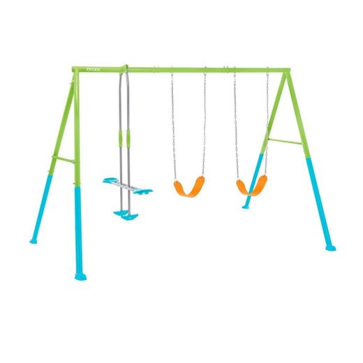 JUEGO DE HAMACAS + CABALLITO INTEX 44121